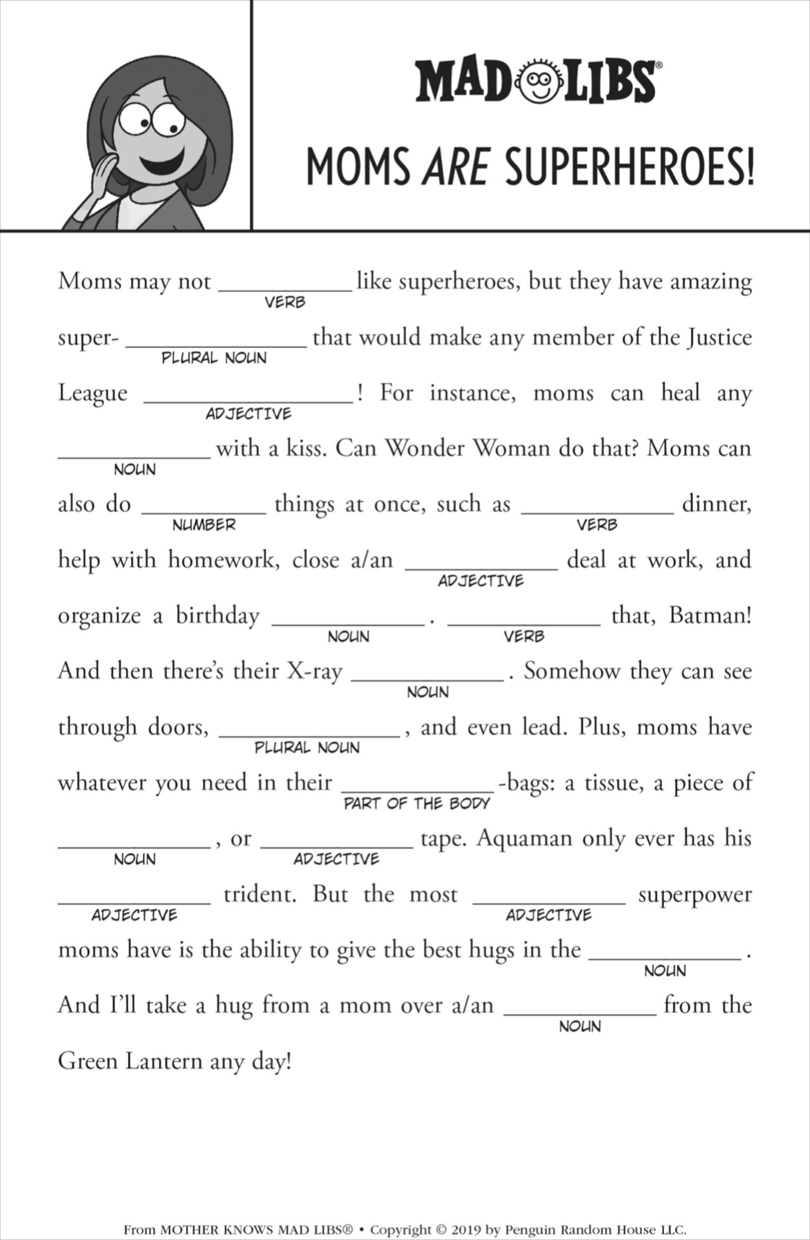 17 Mad Libs Ideas | Mad Libs, Mad, Lib within Free Online Mad Libs Printable