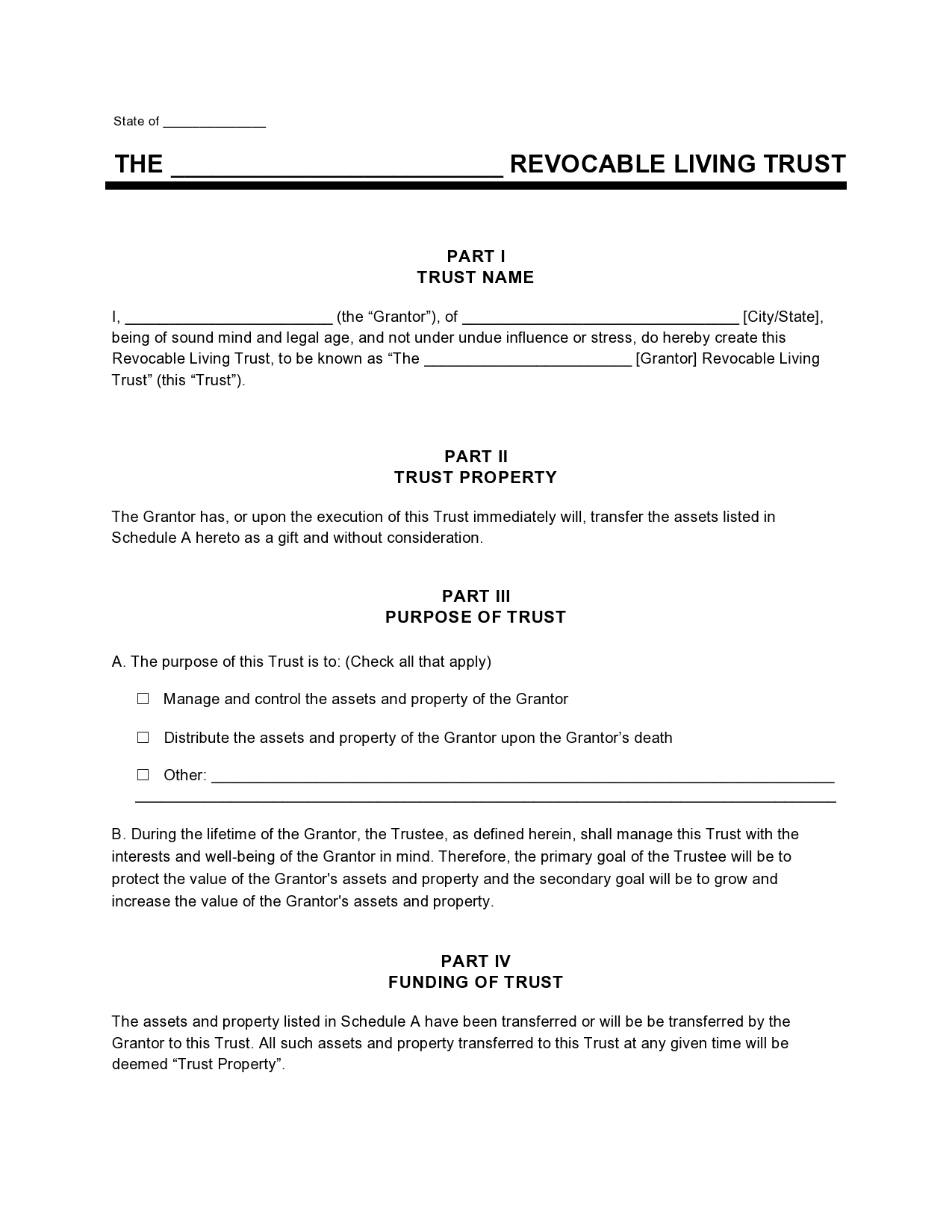 34 Free Living Trust Forms ( &amp;amp; Documents) ᐅ Templatelab with regard to Free Printable Will and Trust Forms