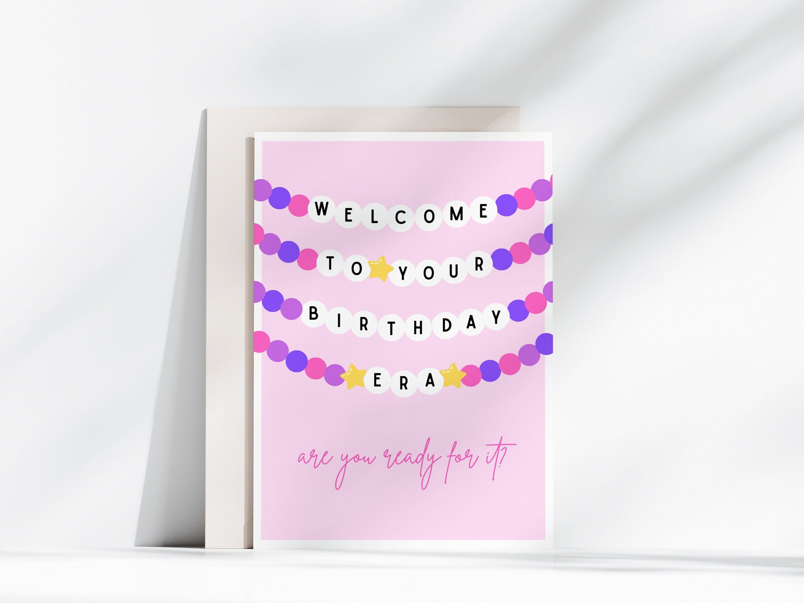 Birthday Era Card | Printable Taylor Swift Birthday Card pertaining to Taylor Swift Birthday Card Printable