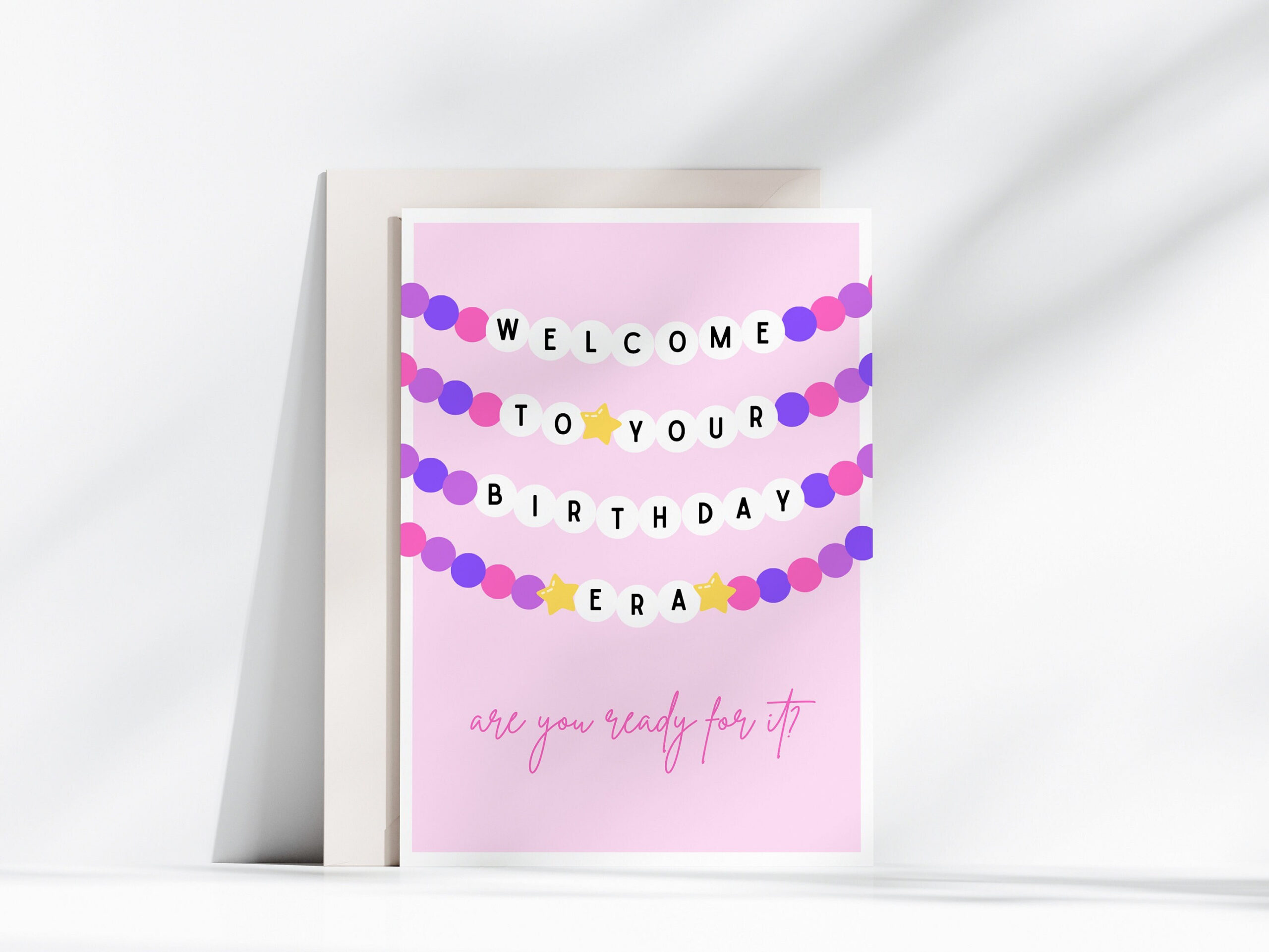 Birthday Era Card | Printable Taylor Swift Birthday Card regarding Printable Taylor Swift Birthday Card