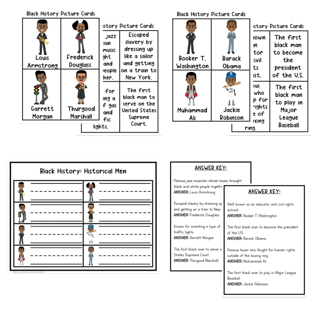 Black History Month Activities Black History Worksheets, 40% Off pertaining to Black History Month Worksheets Printable