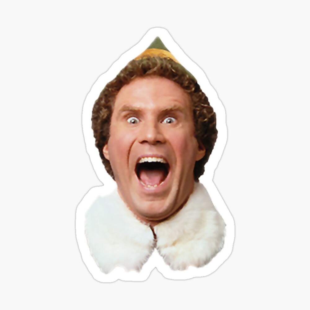 Buddy The Elf" Magnet For Salelove-This | Redbubble intended for Buddy the Elf Face Printable