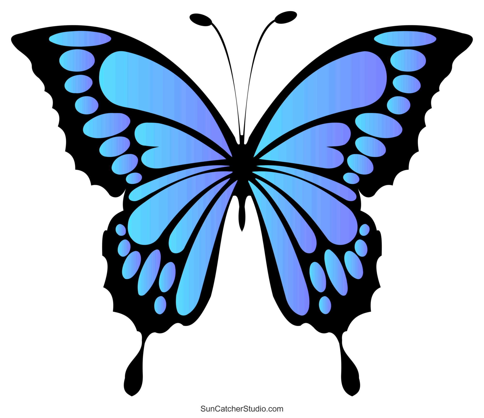 Butterfly Svg Files (Printable Templates, Patterns, &amp;amp; Clipart inside Free Printable Butterfly Pictures To Print