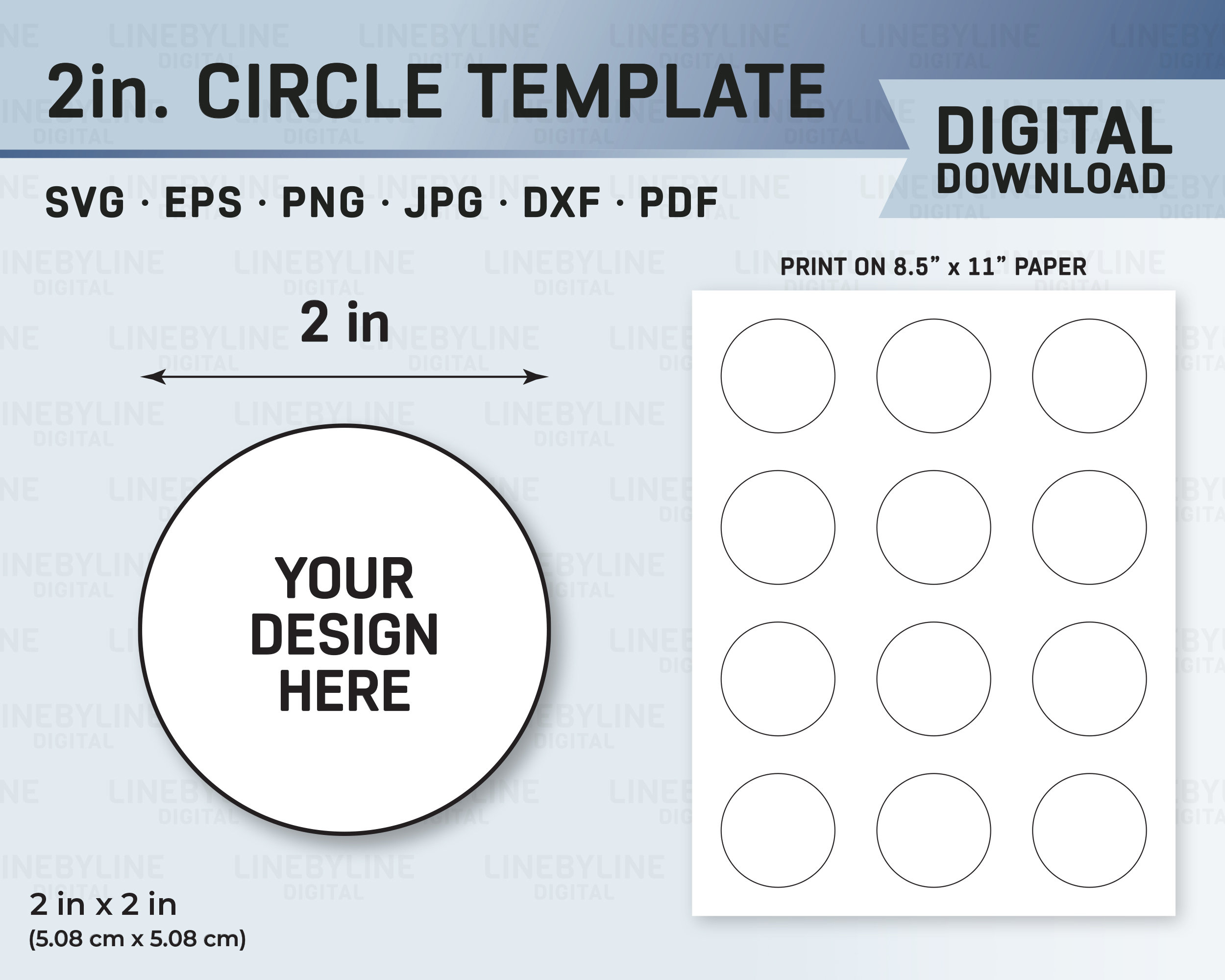 Circle Template, 2 Inch Circle Template, Circle Template Svg regarding 2 Inch Circle Template Printable