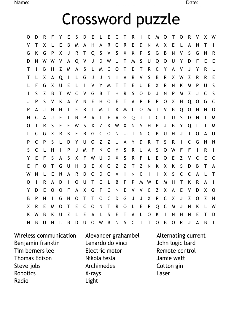 Crossword Puzzle Word Search - Wordmint pertaining to Printable Crossword Word Search Puzzles