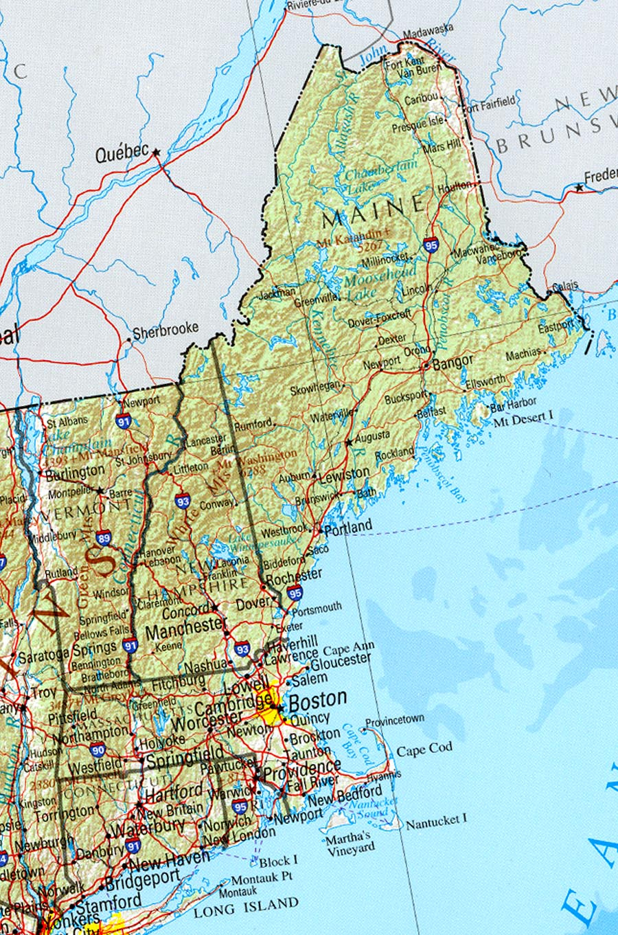 Datei:new England Ref 2001 – Boarische Wikipedia throughout Map of New England Printable