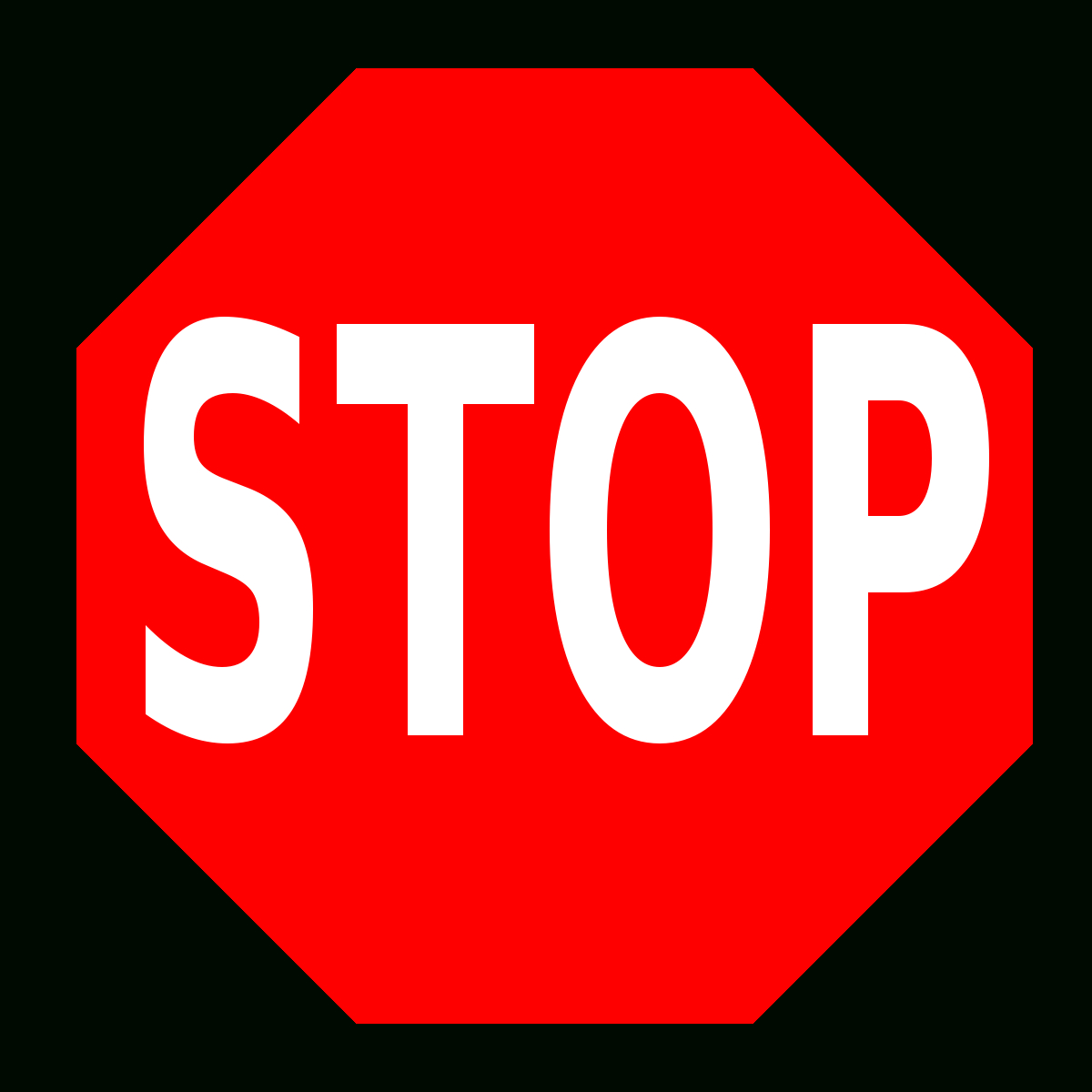 Datei:stopsign.svg – Wikipedia in Clip Art Printable Stop Sign