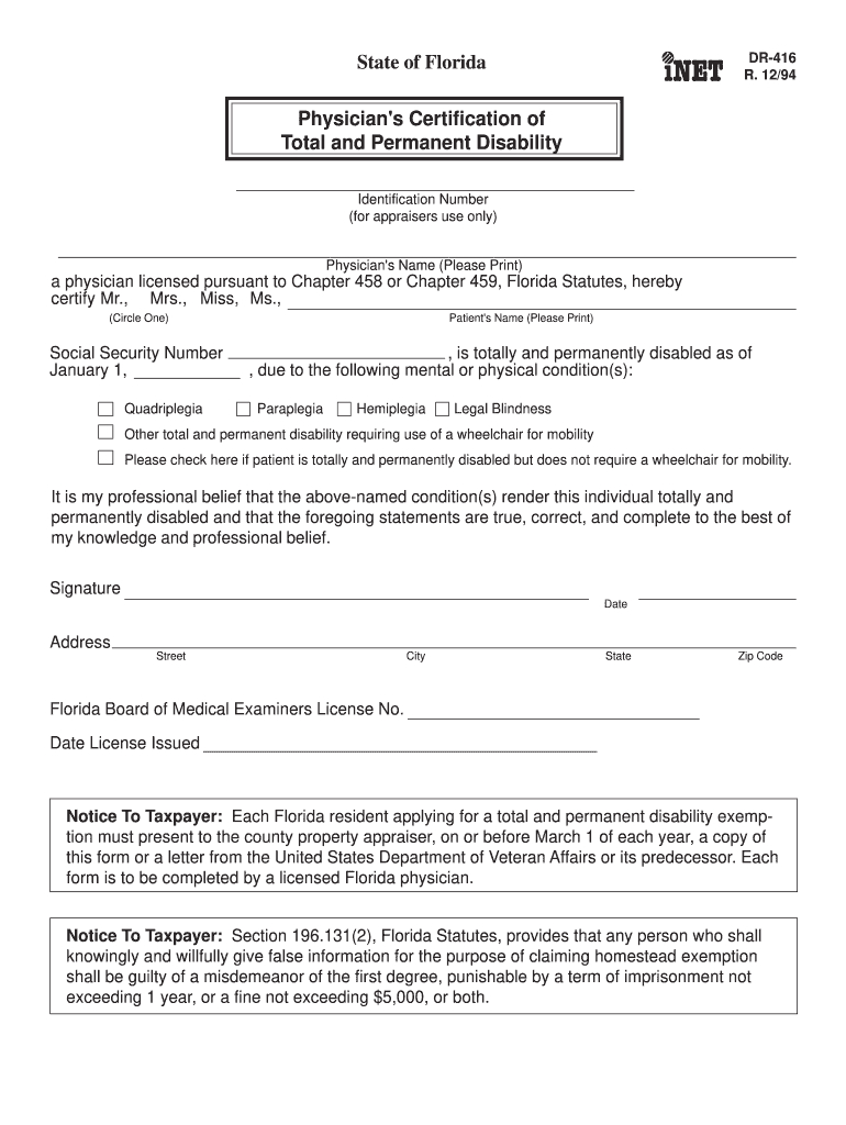Disability Certificate From Doctor: Fill Out &amp;amp; Sign Online | Dochub regarding Printable Disability Form For Doctor to Fill Out