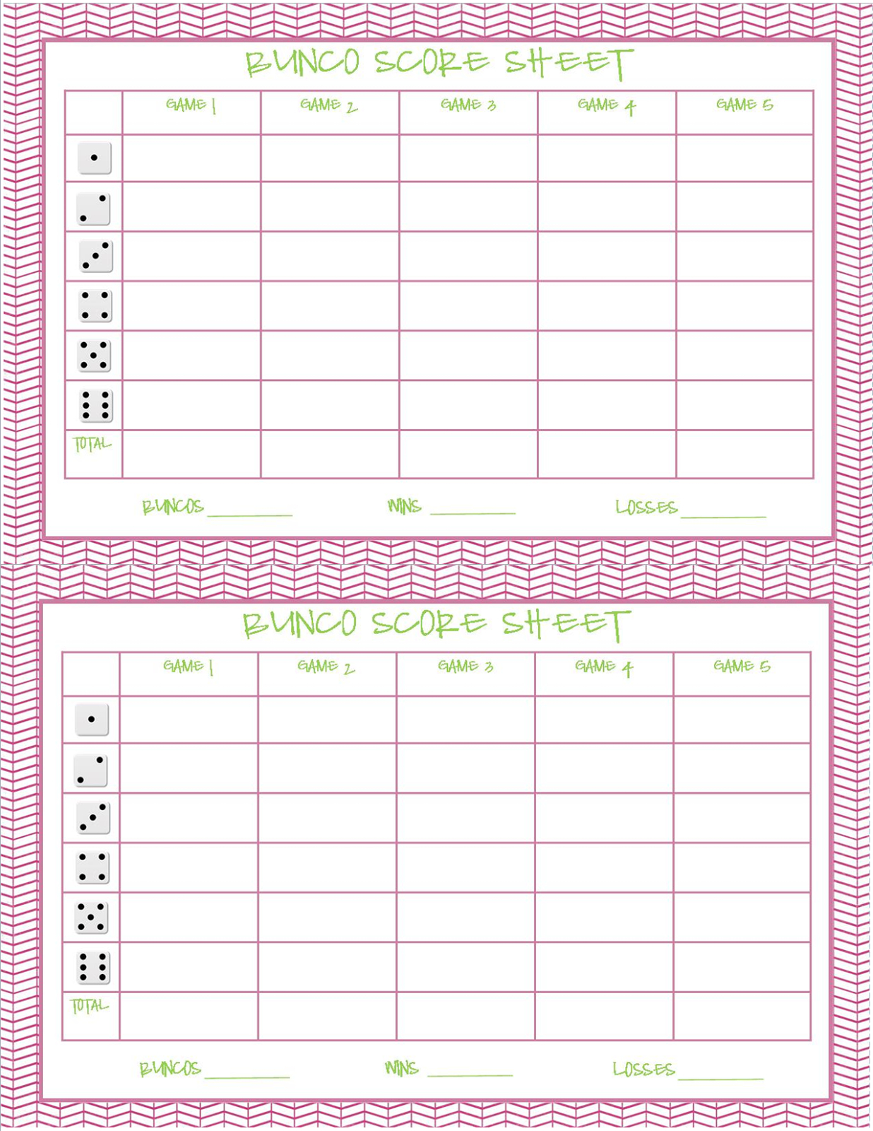 Discover 12 Bunco Themes And Bunco Tally Sheets Free Printable for Printable Bunco Score Sheets Free Download