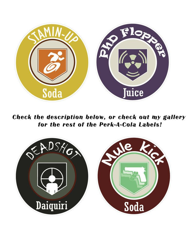 Discover 21 Logo Perks And Call Of Duty Perks Ideas | Black Ops intended for Printable Perk A Cola Labels