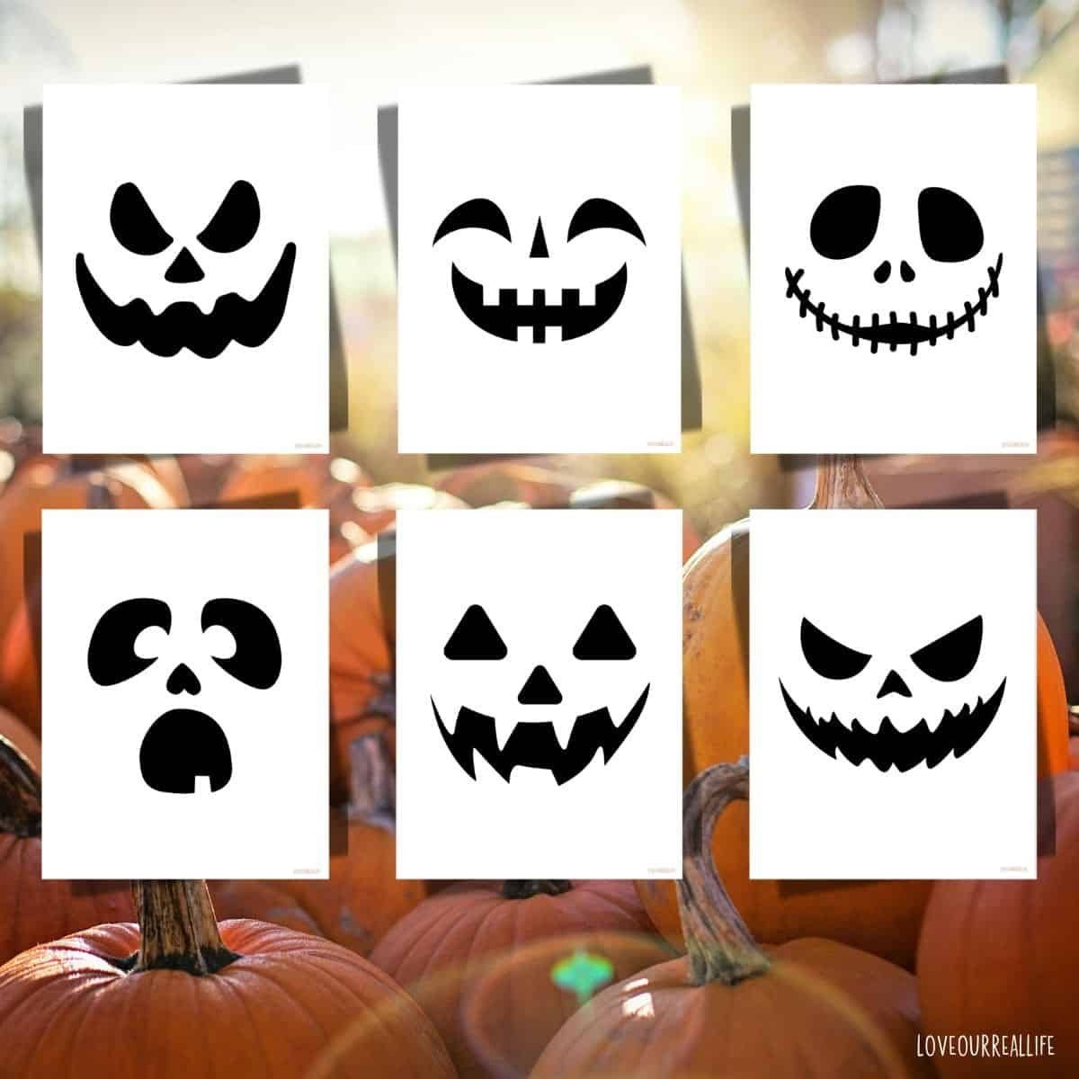 Easy Pumpkin Carving Stencils: Free Jack-O&amp;#039;-Lantern Faces To in Free Printable Jack O Lantern Carving Stencils