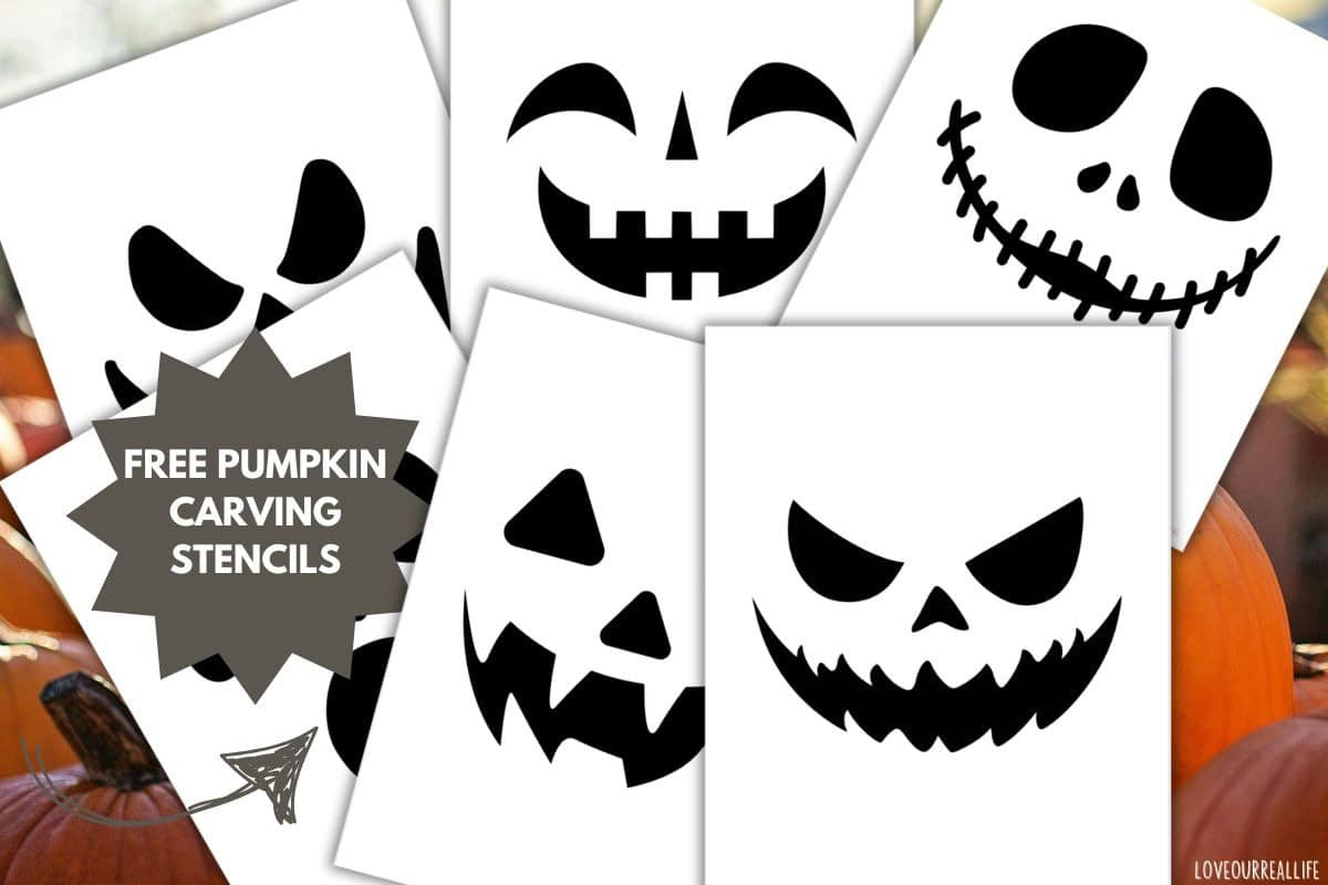 Easy Pumpkin Carving Stencils: Free Jack-O&amp;#039;-Lantern Faces To with regard to Free Printable Jack O Lantern Template