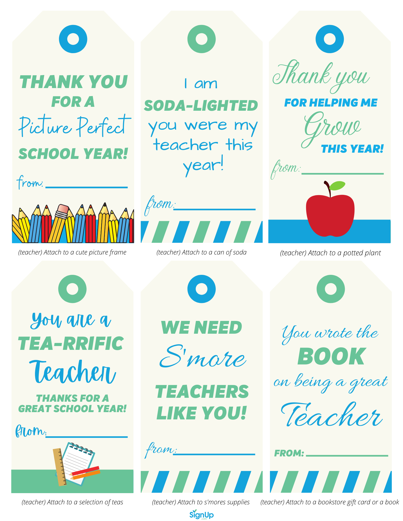 End Of Year Printable Thank You Notes | Signup intended for Free Printable Thank You Cards For Teachers From Students