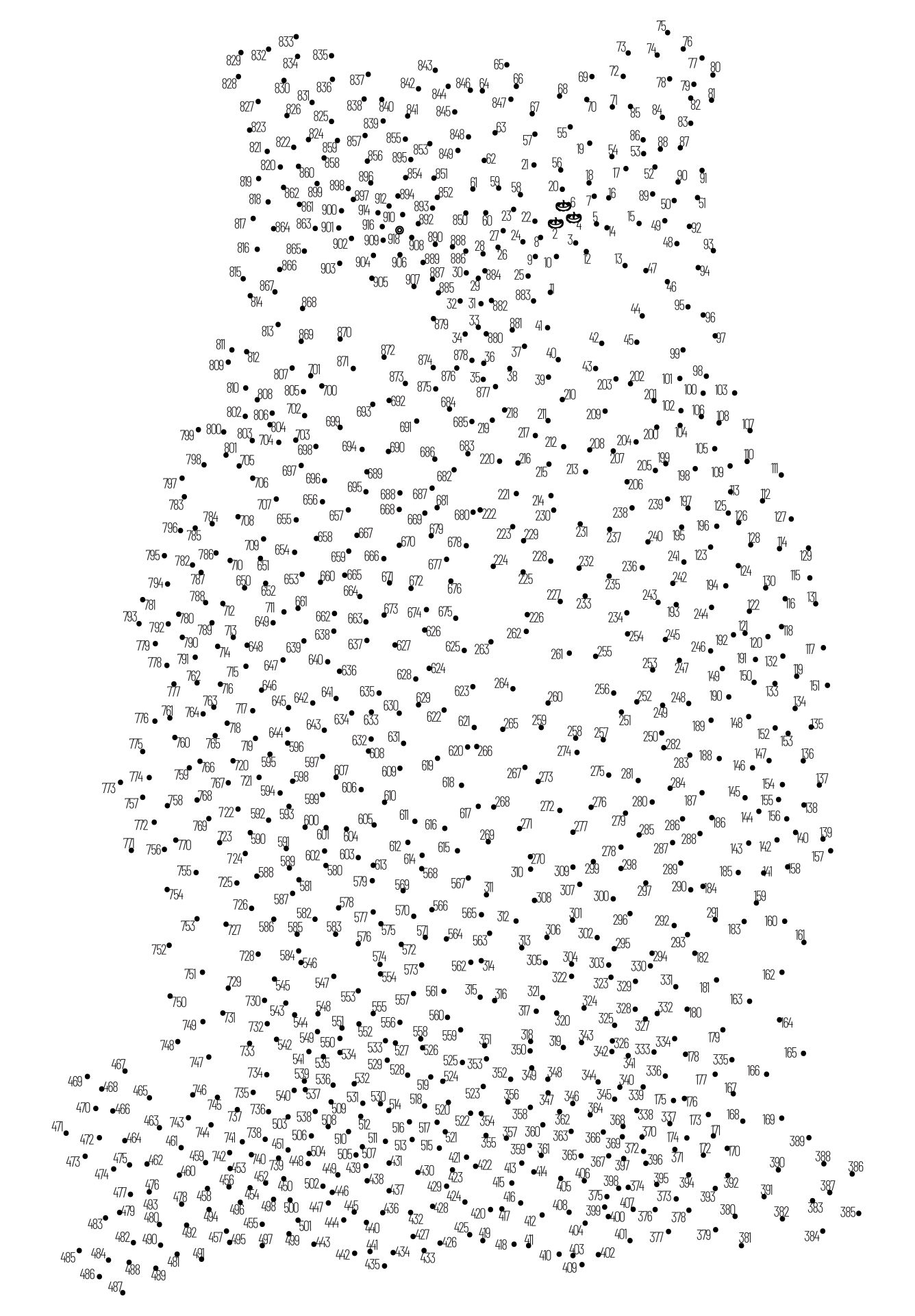 Extreme Dot To Dot pertaining to Printable Dot To Dot Extreme
