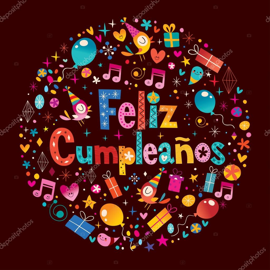 Feliz Cumpleanos - Happy Birthday In Spanish Greeting Card With in Feliz Cumpleaños Free Printable Birthday Cards In Spanish
