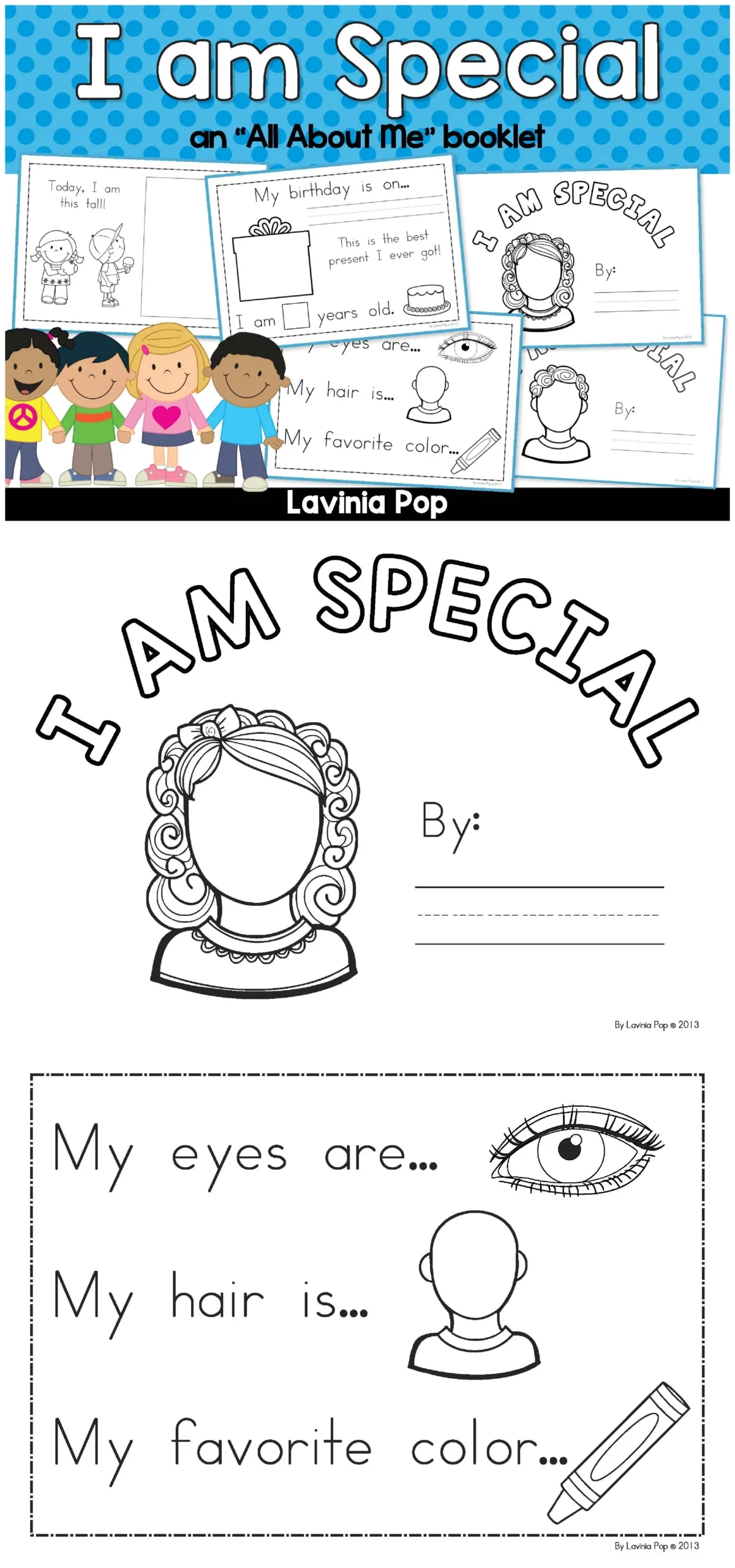 Free All About Me Booklet For Preschool And Kindergarten - In My World within All About Me Printable Kindergarten