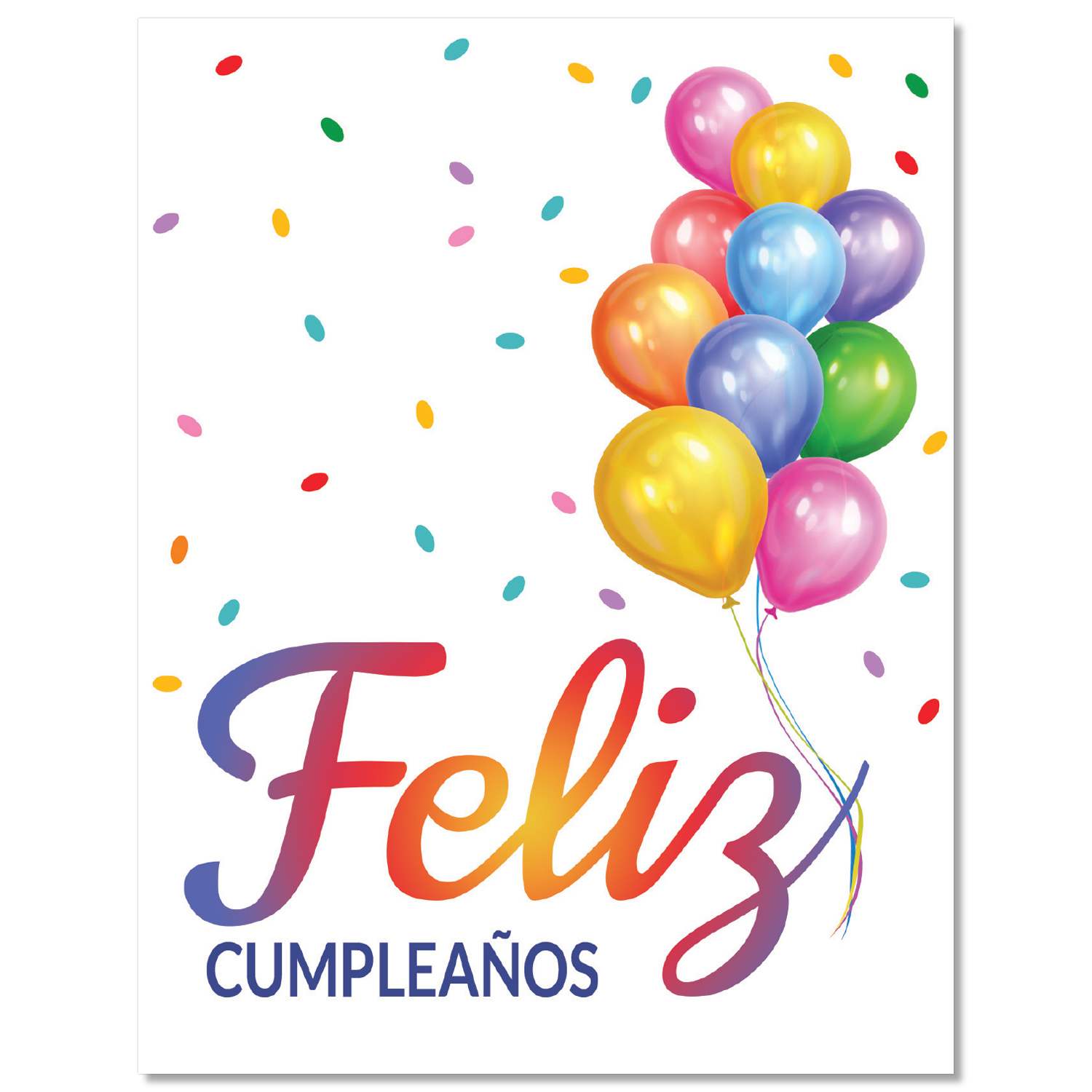 Free Happy Birthday Cards Spanish Print, Download Free Happy in Feliz Cumpleaños Free Printable Birthday Cards in Spanish