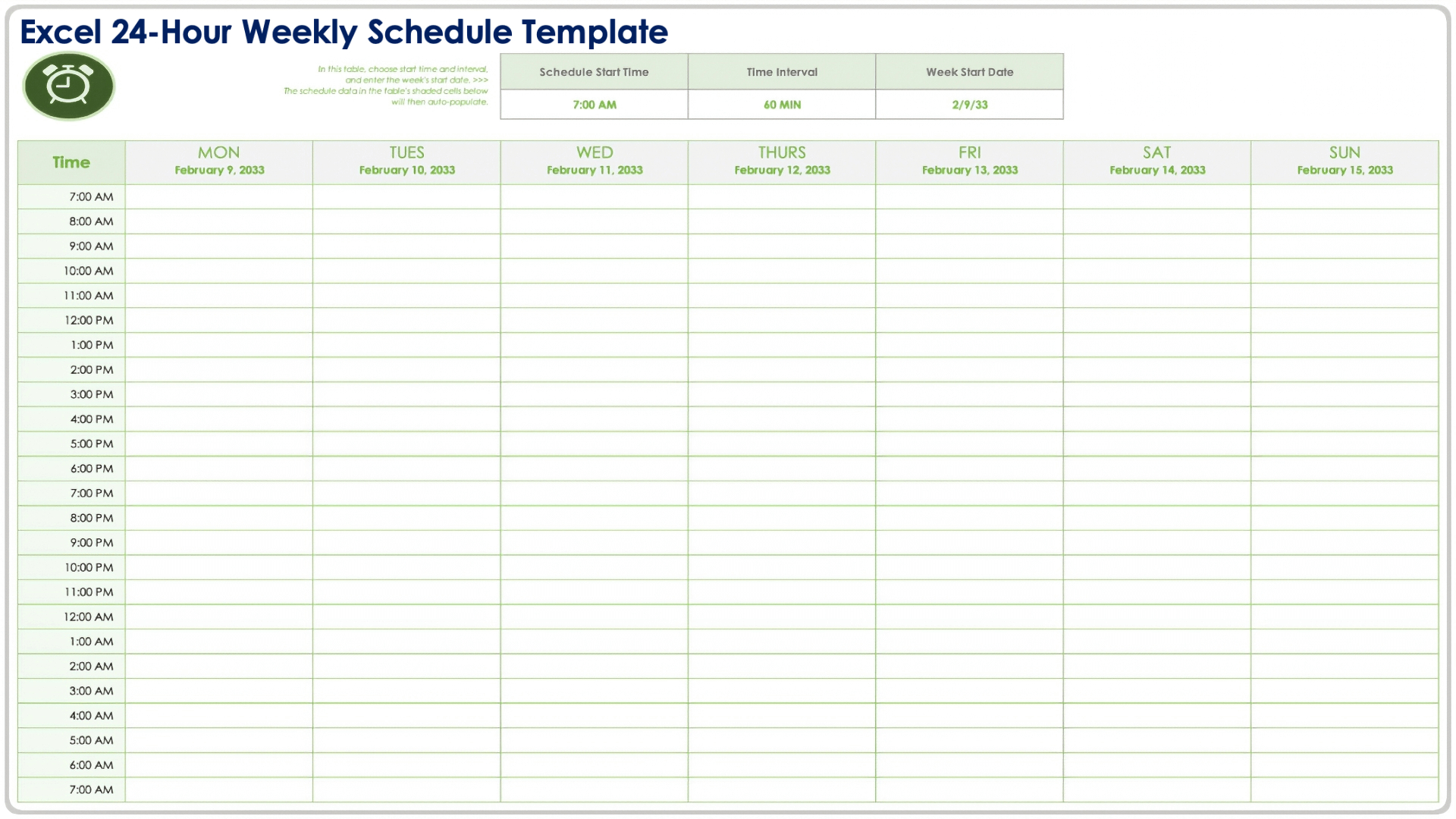 Free Hourly Schedule Templates: All Formats, Editable & Printable pertaining to Printable Hour By Hour Schedule