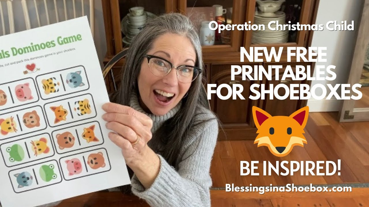 Free New Printables For Occ Shoeboxes Blessingsinashoebox &amp;Blessings In  A Shoebox Facebook Group regarding Blessings in a Shoebox Free Printables