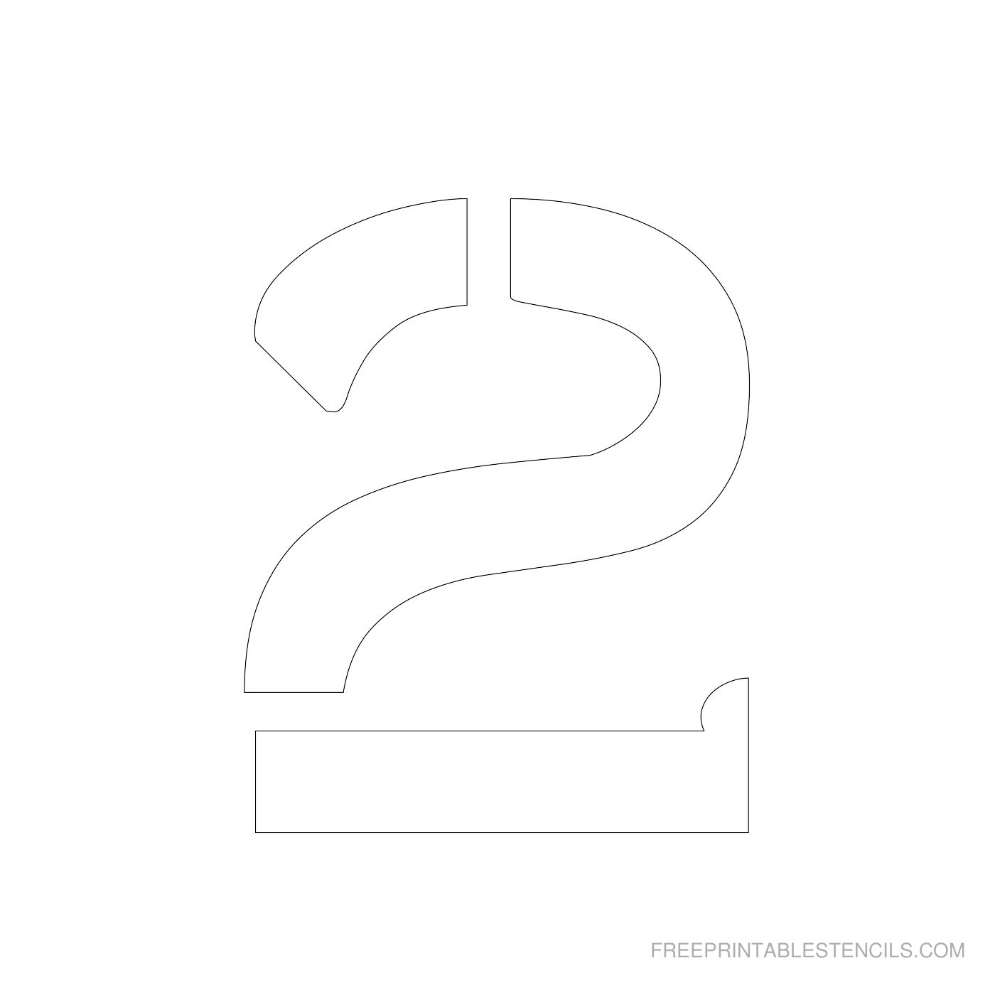 Free Printable 4 Inch Number Stencils 1-10 - Worksheets Library with 4 Inch Number Stencils Printable