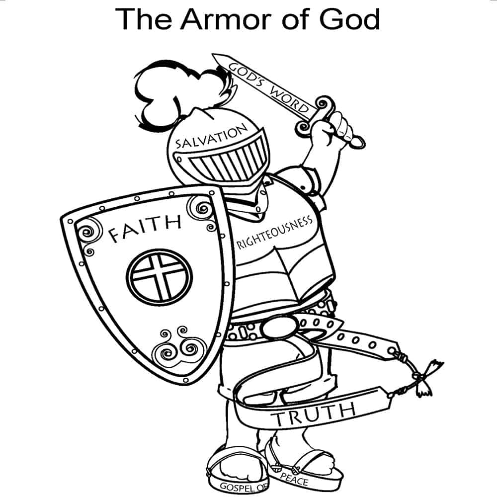 Free, Printable Armor Of God Activities On Sunday School Zone with regard to Armor of God Printable