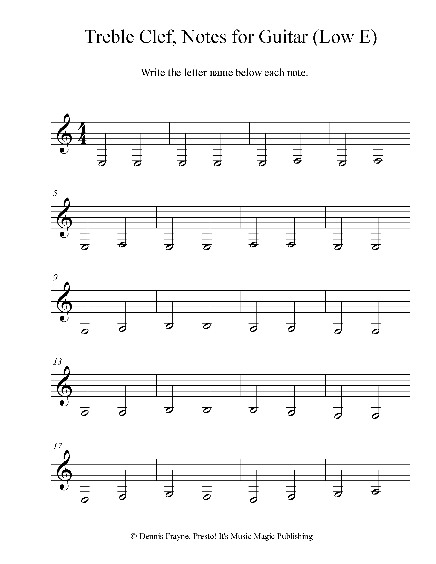 Free! Printable Music Note Naming Worksheets — Presto! It'S Music for Printable Treble And Bass Clef Notes