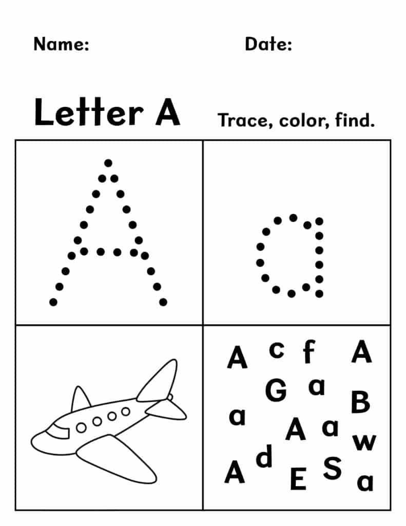 Free Printable Preschool Worksheets! ⋆ The Hollydog Blog throughout Free Printable Pre Kindergarten Worksheets