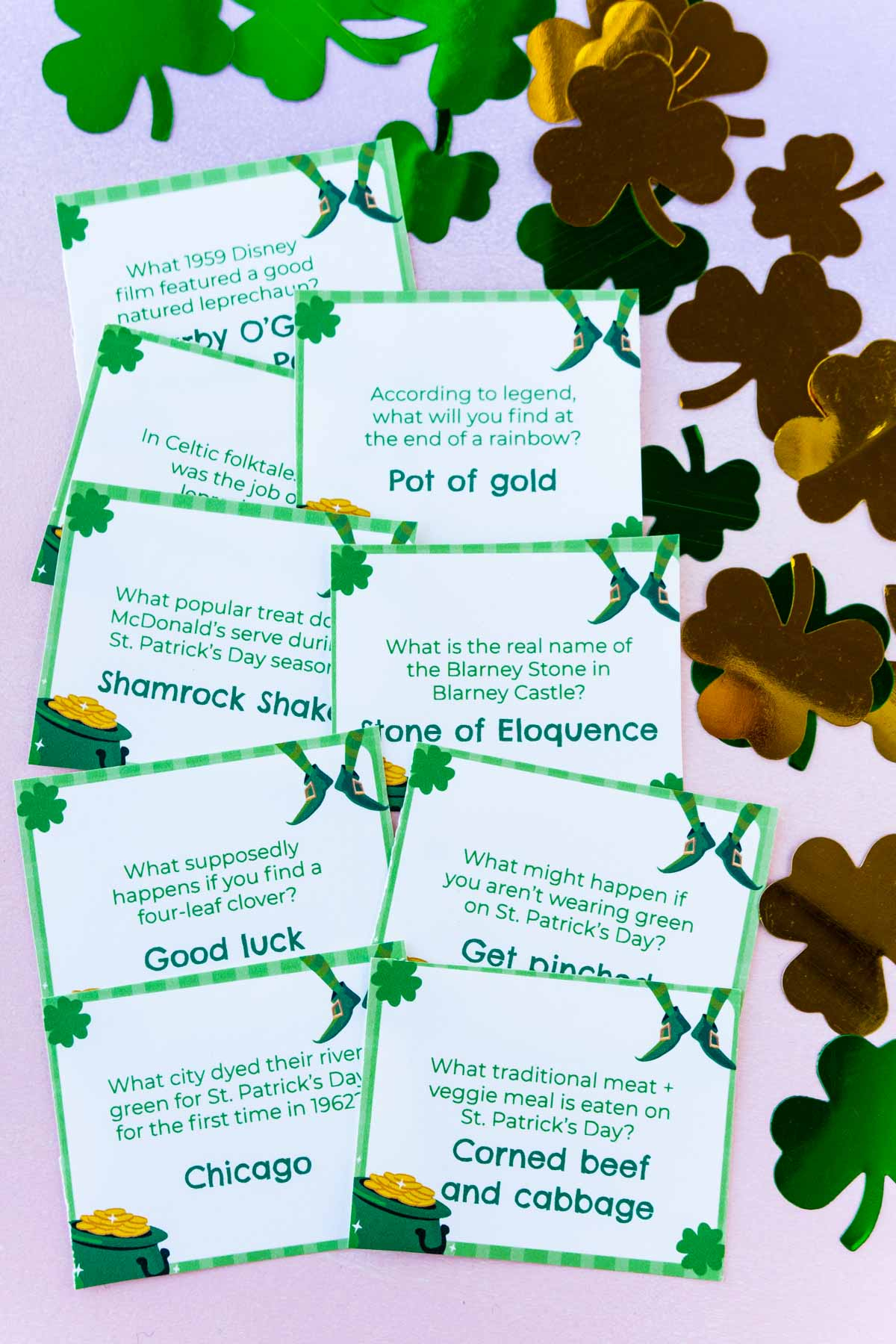 Free Printable St. Patrick&amp;#039;S Day Trivia Questions - Play Party Plan with regard to St Patrick&amp;amp;#039;s Day Trivia Questions and Answers Printable