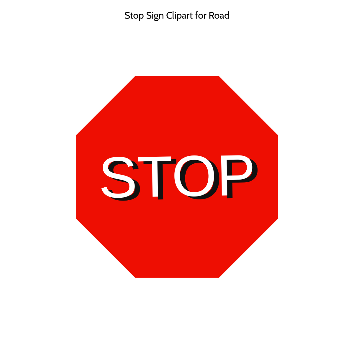 Free Stop Sign Clipart For Road Template To Edit Online regarding Clip Art Printable Stop Sign