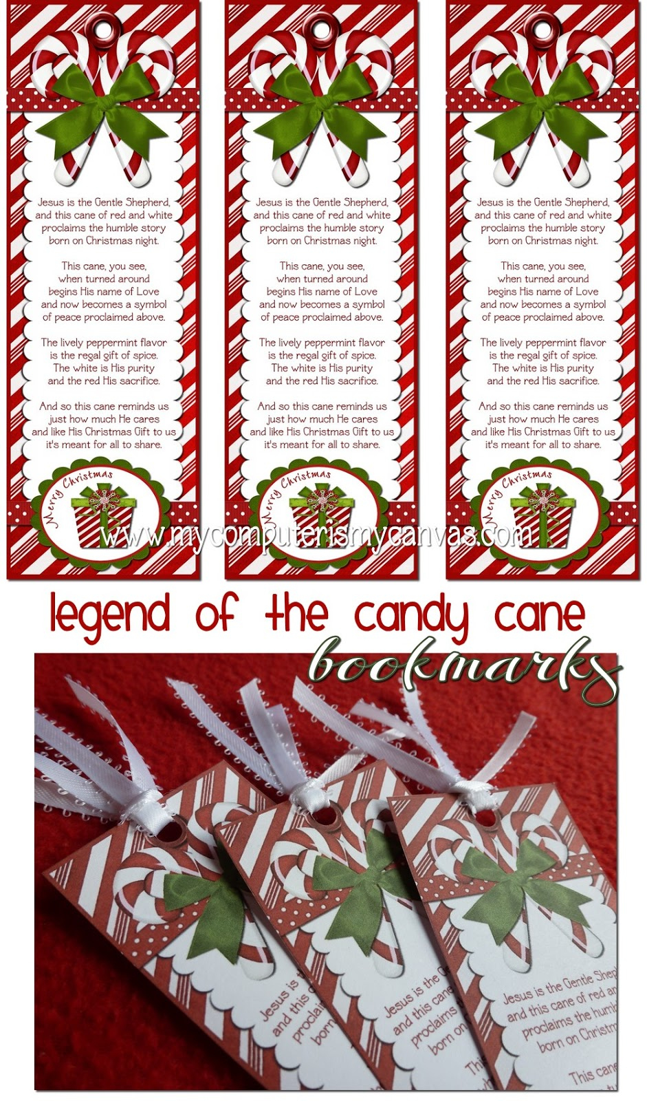 Freebie} Candy Cane Legend - My Computer Is My Canvas throughout Legend of Candy Cane Printable