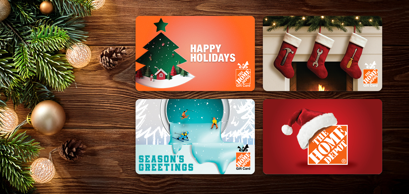 Gift Cards - The Home Depot throughout Home Depot Printable Gift Card