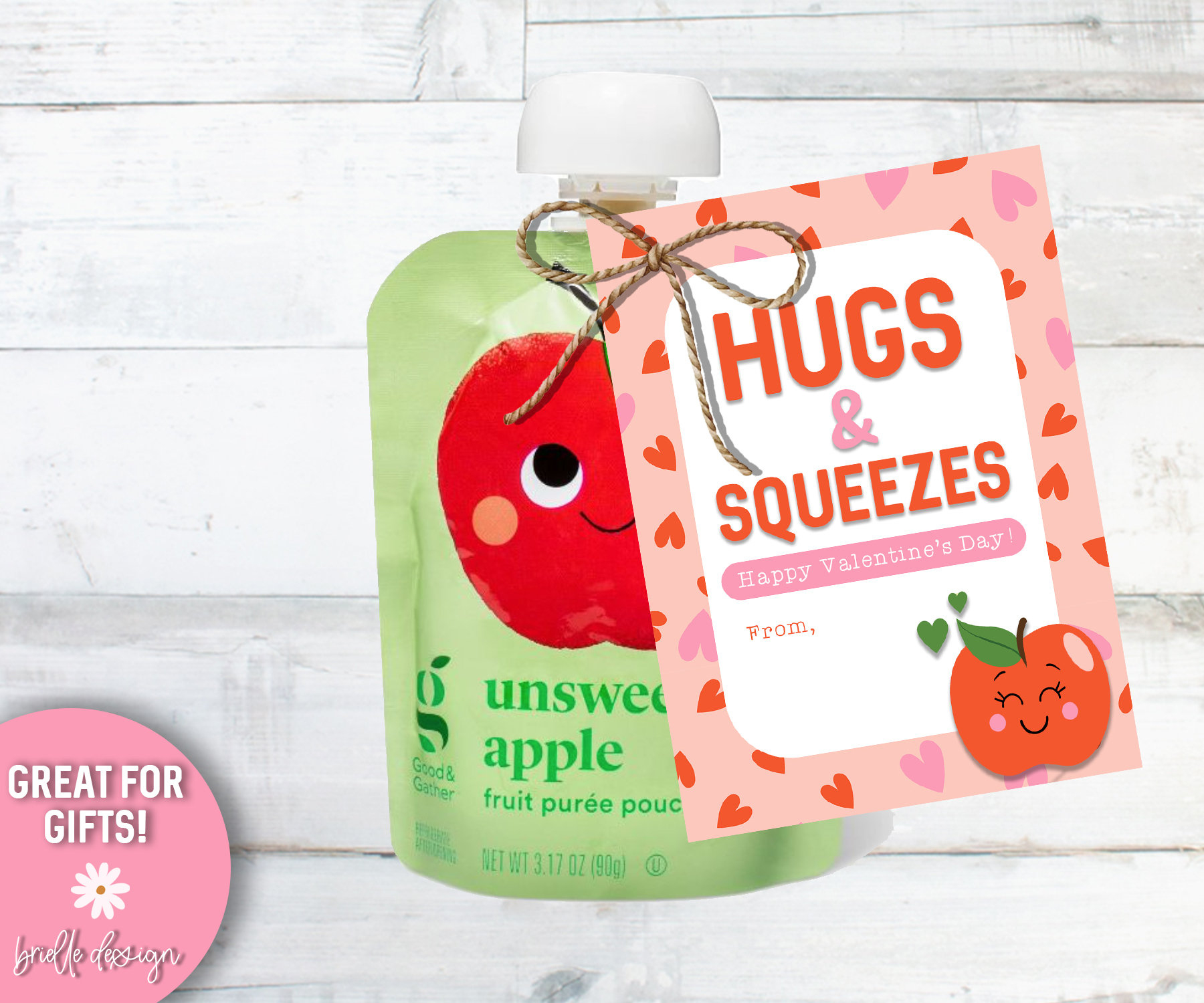 Hugs And Squeezes, Valentine Printable, Valentines Tag, Class for Hugs And Squeezes Valentine Printable