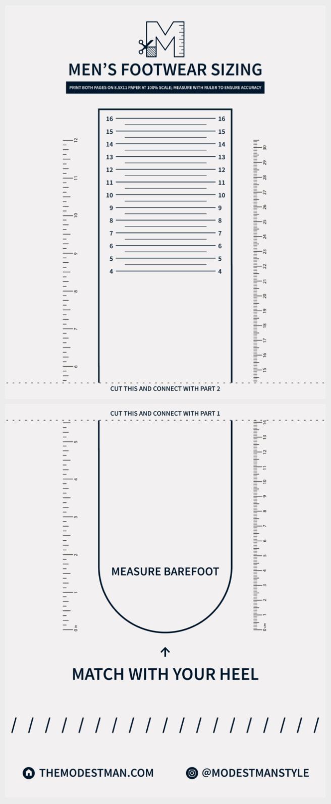 Men'S Foot Measurement Chart Printable European Men'S Shoe intended for Printable Foot Size Chart Men