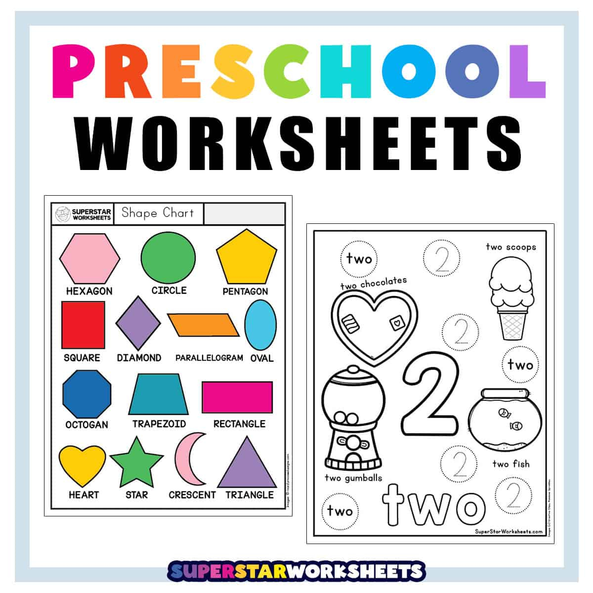 Preschool Worksheets - Superstar Worksheets pertaining to Pre K Printable Worksheets Free