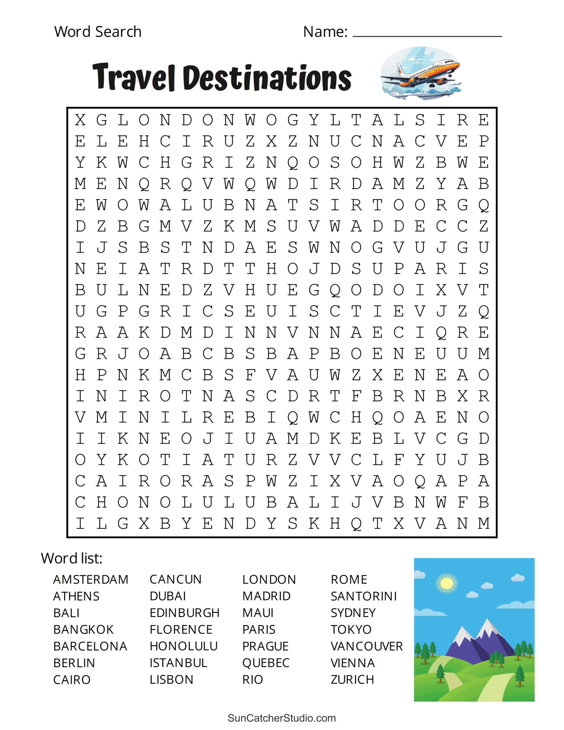 Printable Adult Word Search Puzzles (Word Find) – Free Printables regarding Word Find Puzzles Printable Free