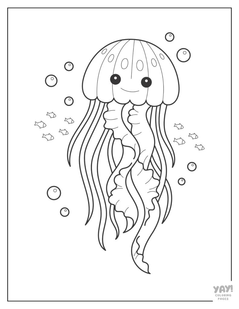 Sea Creatures Coloring Pages (Free Printables) with Printable Images of Sea Animals