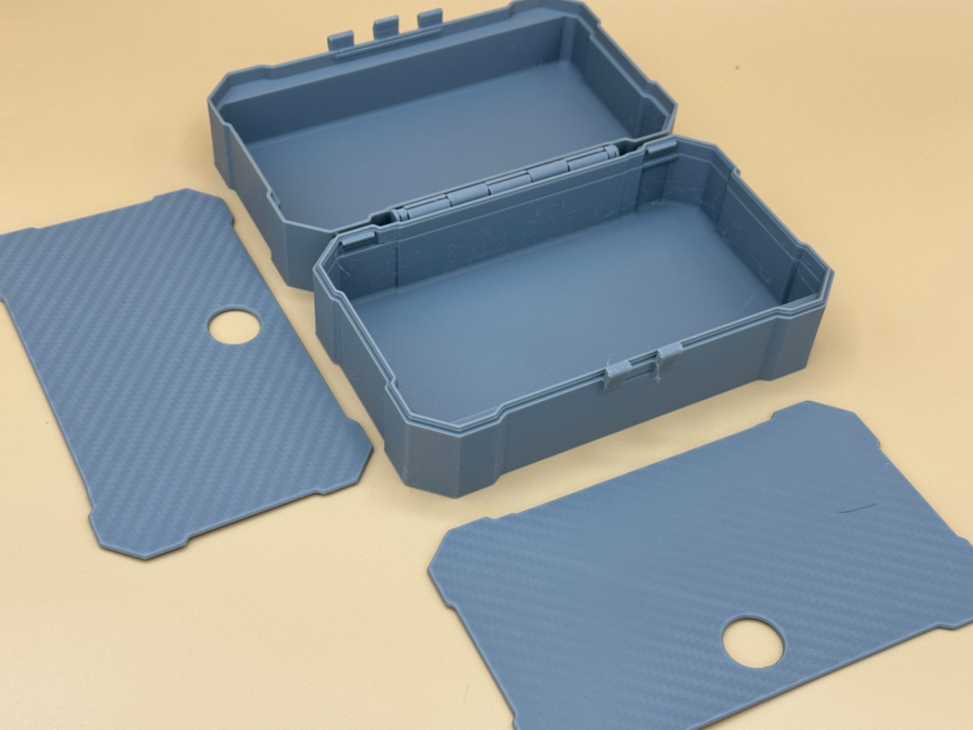 Small Box With Lid (Print In Place) 50X50X50Mads_White pertaining to 3D Printable Box With Lid