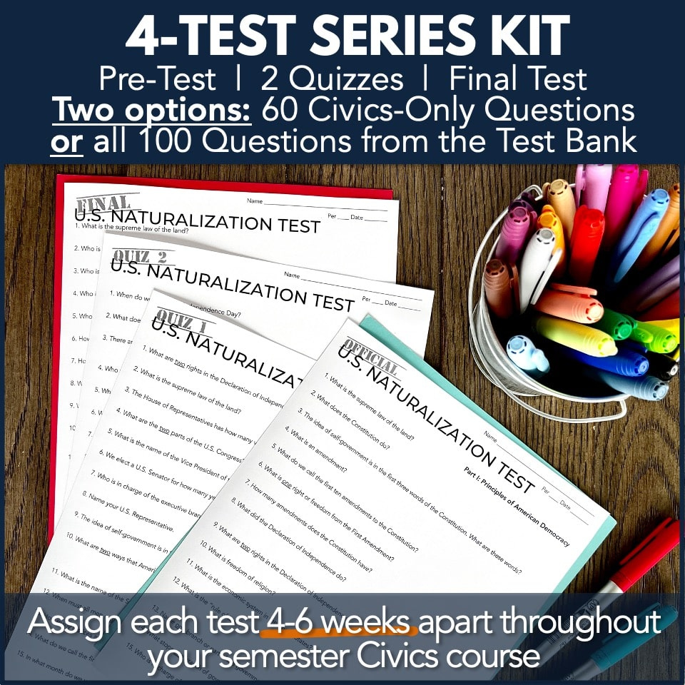 Tarjeta De Ciudadania 2025 Inglés Y Español Us Civics Test Combo intended for Printable U.S Citizenship Test