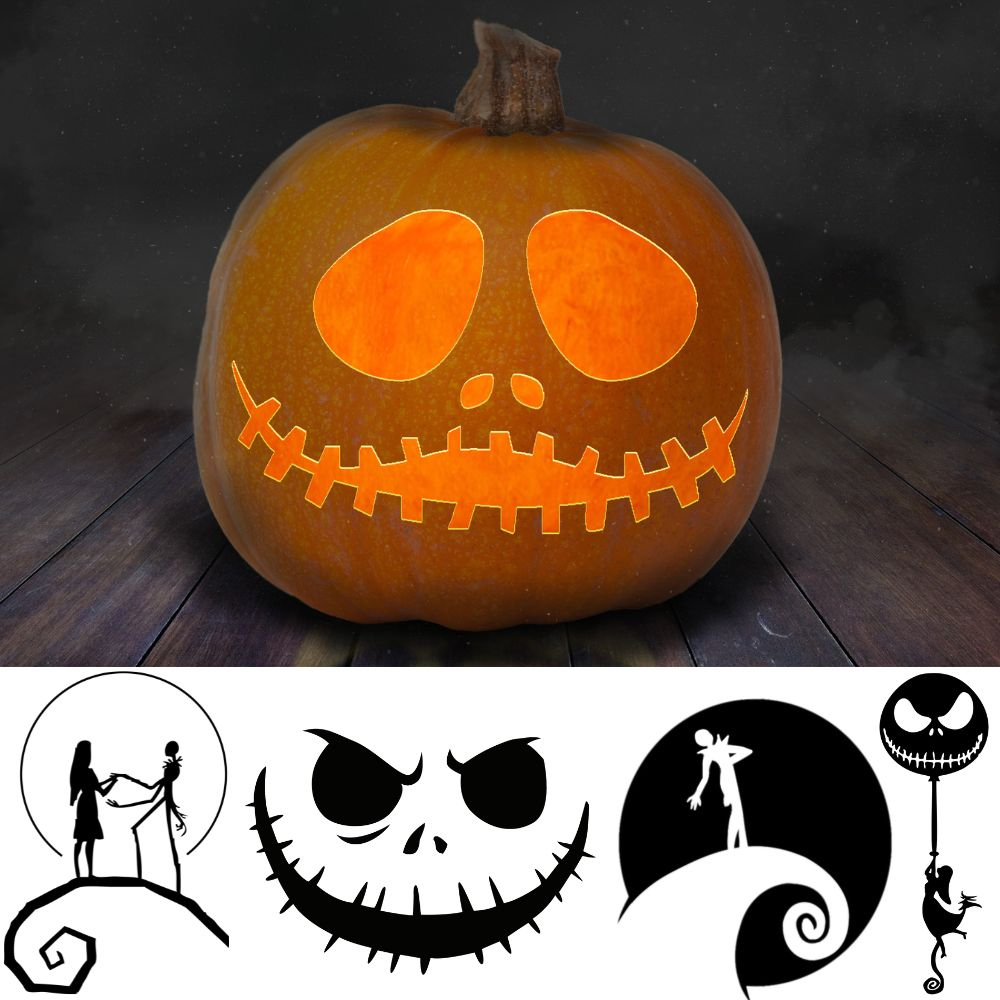 The Best Jack Skellington Pumpkin Carving And Painting Printables throughout Printable Jack Skellington Pumpkin Stencil