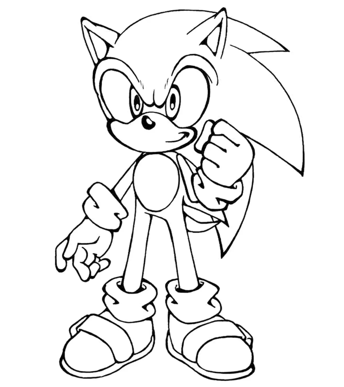 Top 21 Sonic The Hedgehog Coloring Pages For Your Little Ones for Printable Pictures Of Sonic The Hedgehog