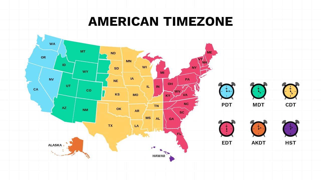 Us Time Zone Map Template | Find United States City Current Time within Printable Usa Time Zone Map