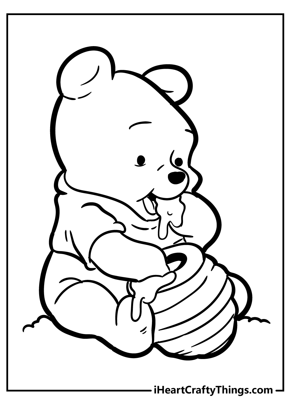 Winnie The Pooh Coloring Pages (35 Free Printables) inside Printable Pictures of Winnie the Pooh