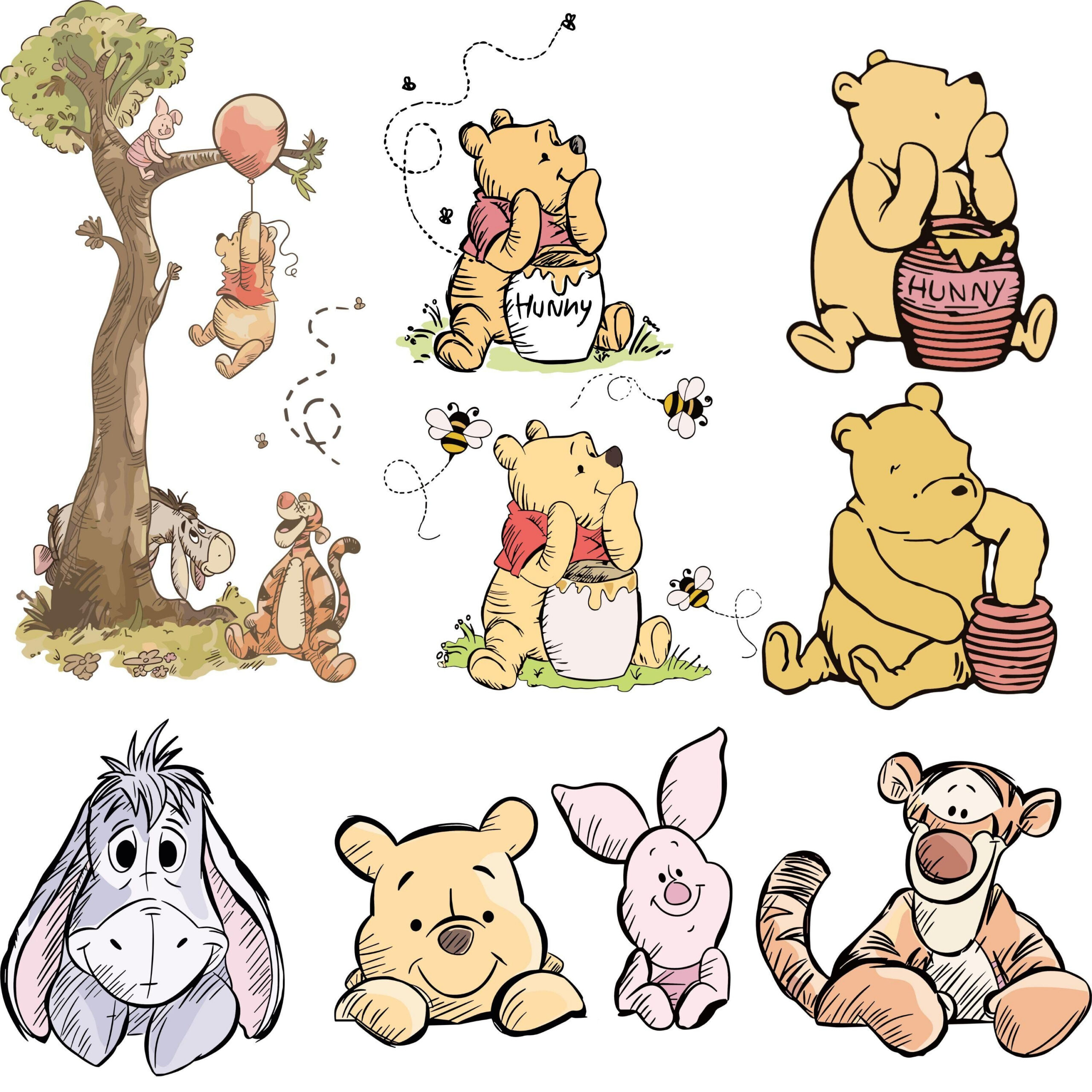 Winnie The Pooh Printables Free Clip Art - Shop On Pinterest regarding Printable Winnie the Pooh Pictures