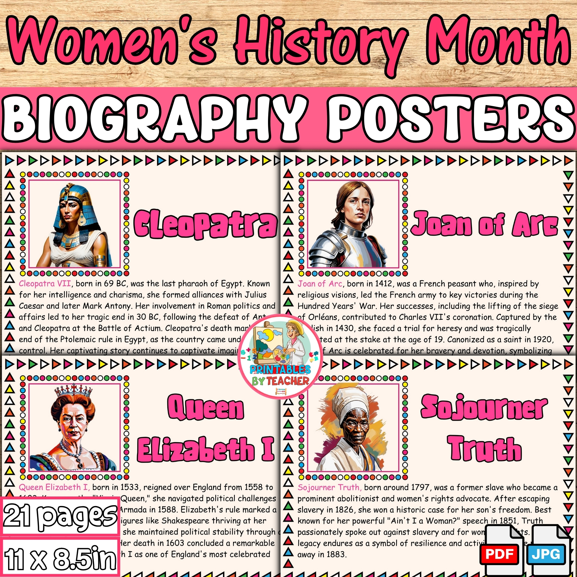 Women'S History Month Bulletin Board | 20 Inspiring Women'S intended for Women'S History Month Printables